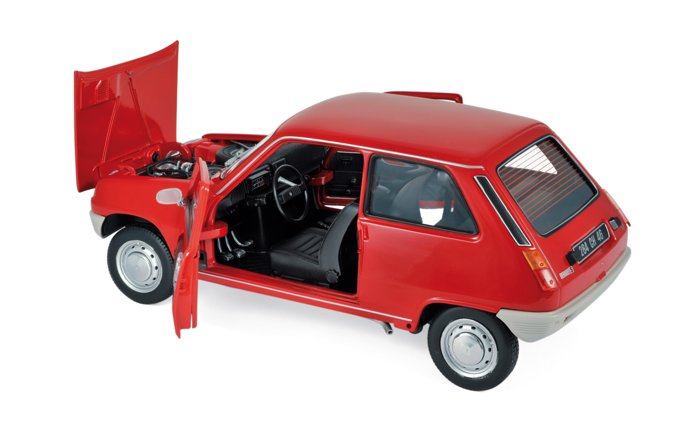 norev-renault-5-1972-modellino-auto-1-18-rosso-2 image 2