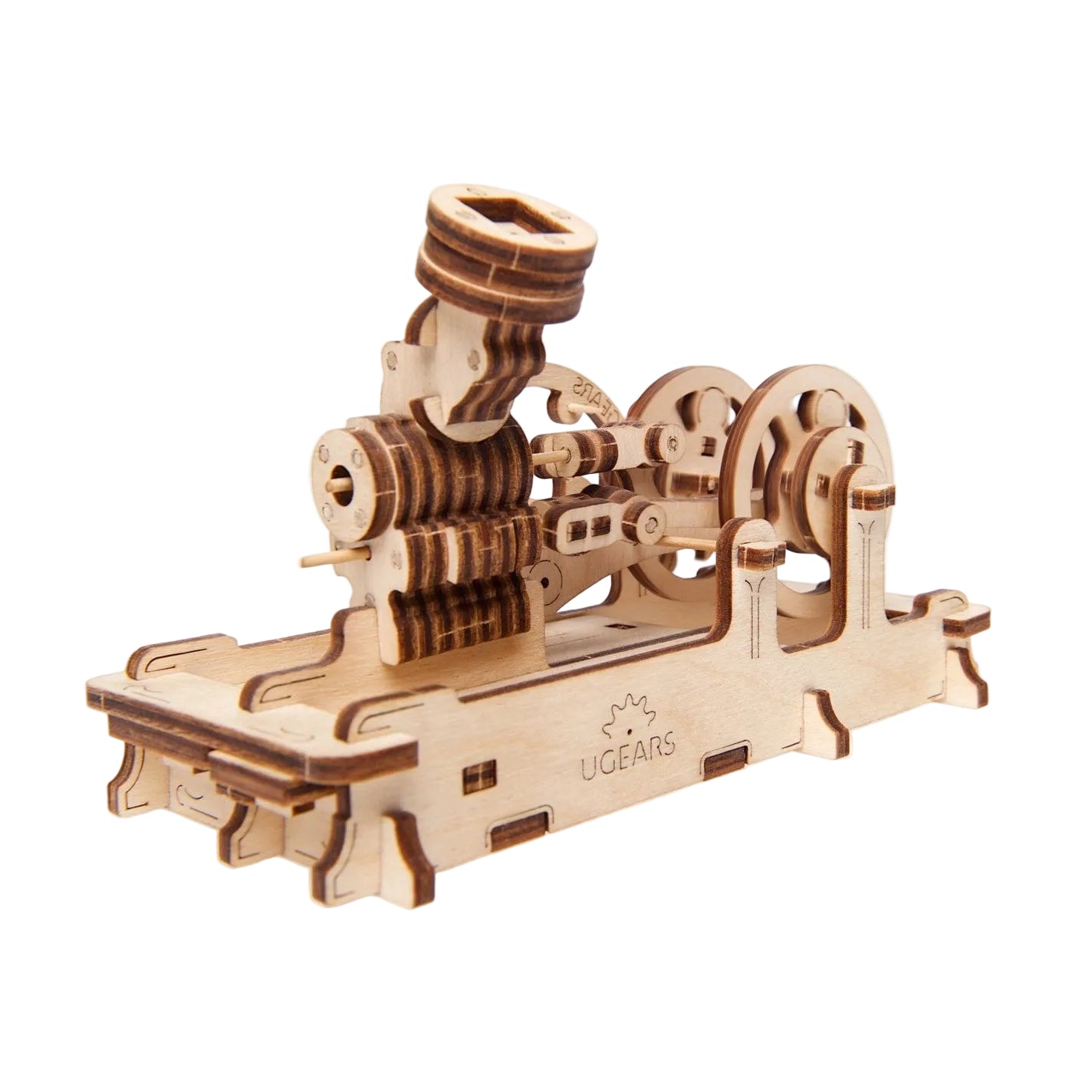 ugears-pneumatic-engine-motore-pneumatico-meccanico-in-legno image 2
