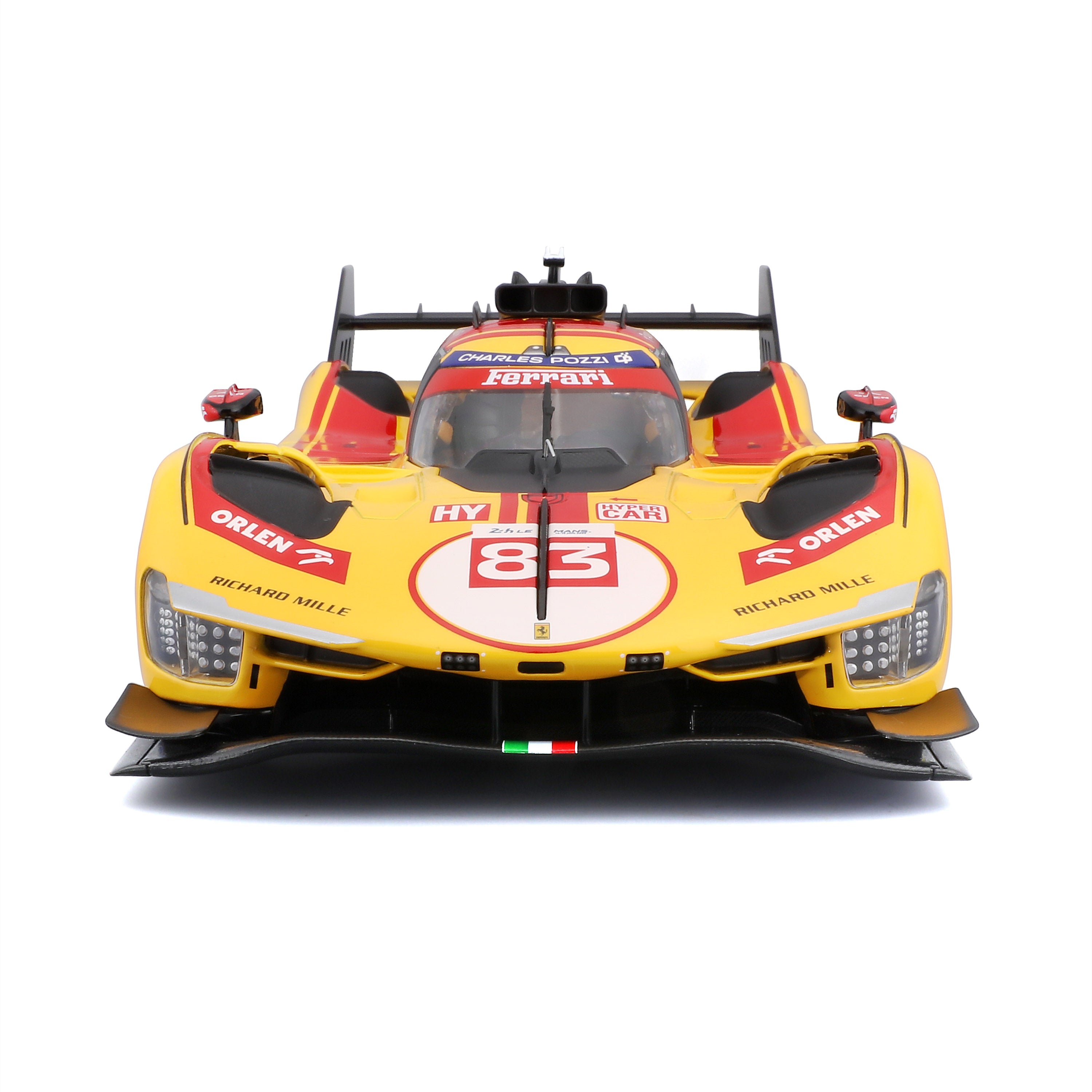 bburago-ferrari-499p-hypercar-24h-le-mans-2025-83-1-18 image 3