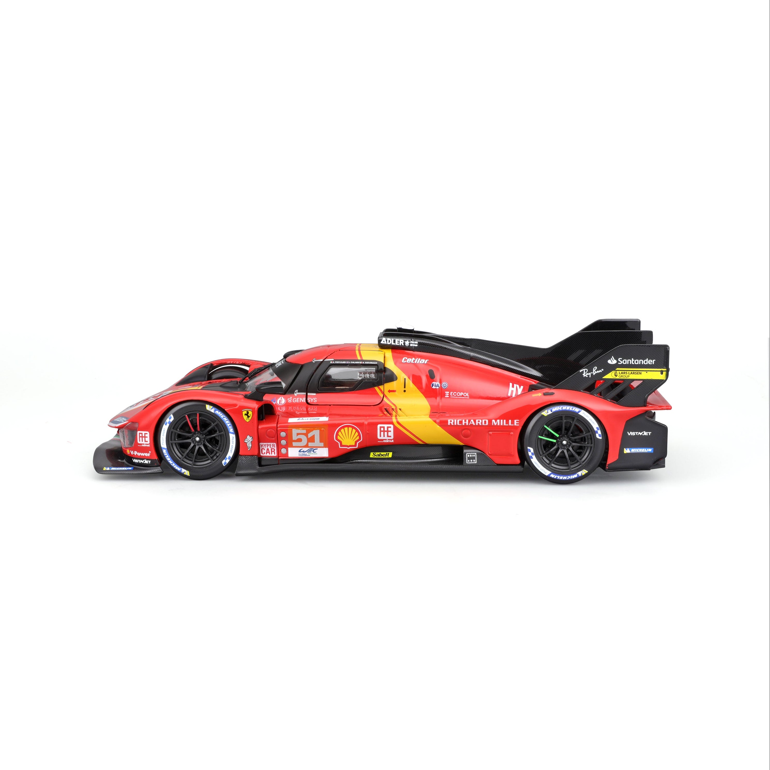 bburago-model-kit-ferrari-499p-51-le-mans-2023-1-24-da-costruire image 3