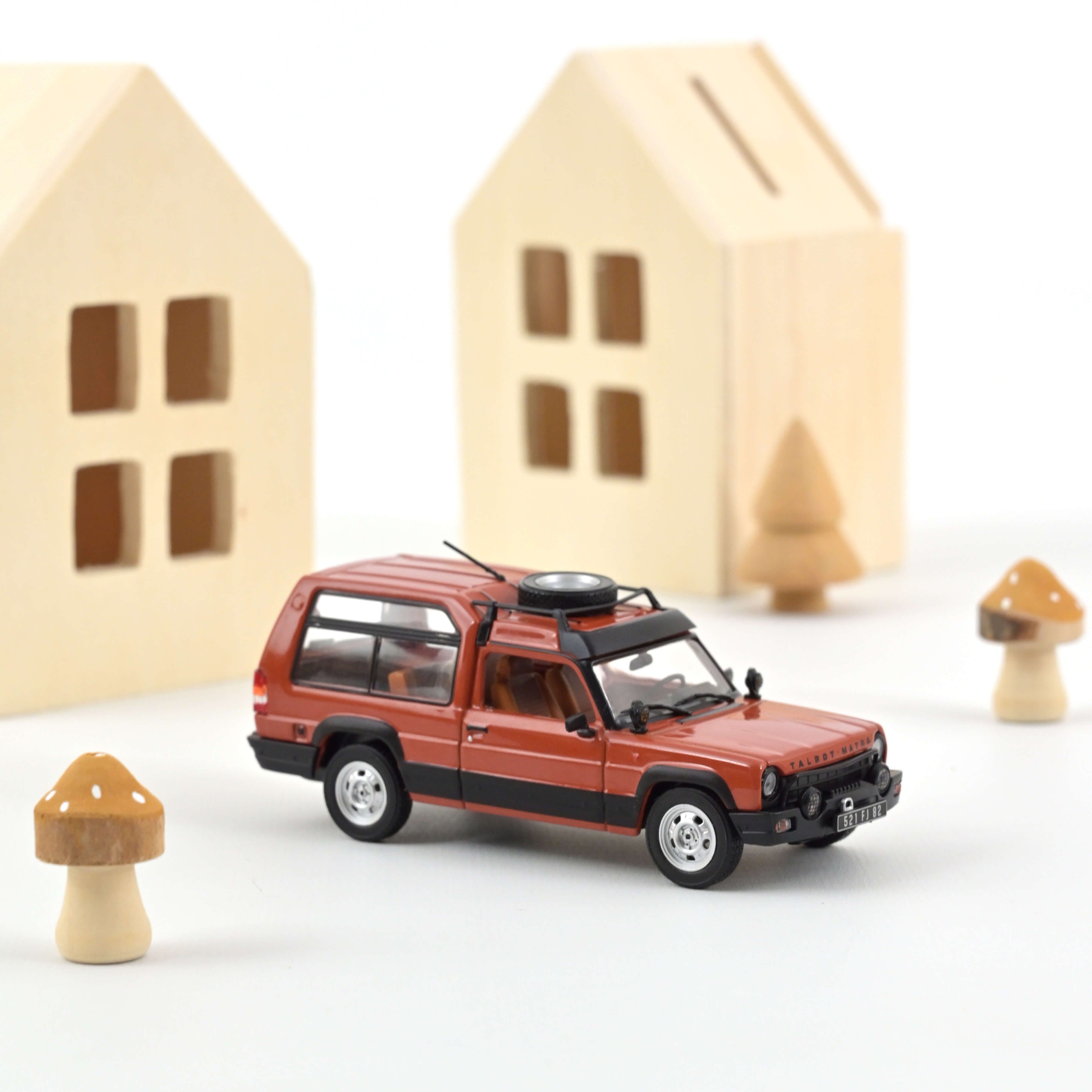 norev-talbot-matra-rancho-1982-terre-battue-ochre-1-43 image 1