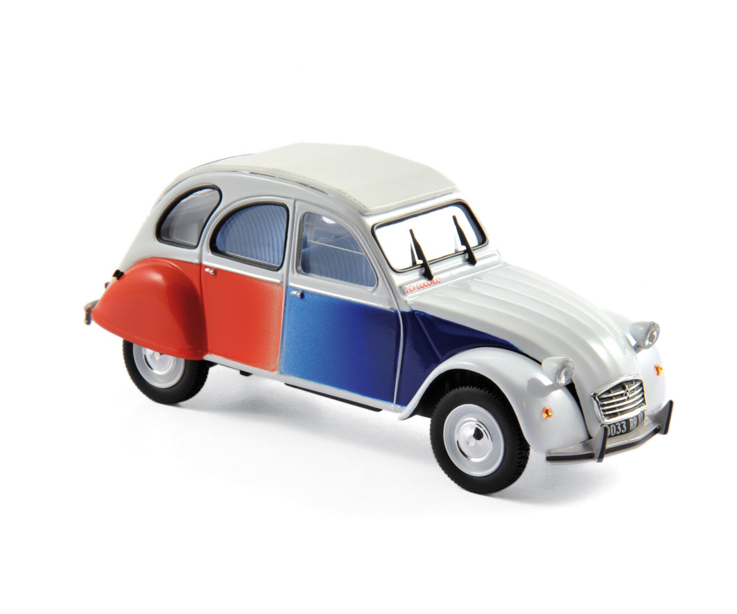 norev-citro-n-2cv-1986-cocorico-modellino-auto-1-43 image 1