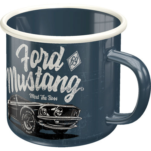 ford-mustang-the-boss-tazza-smaltata-nostalgic-art-360-ml image 4