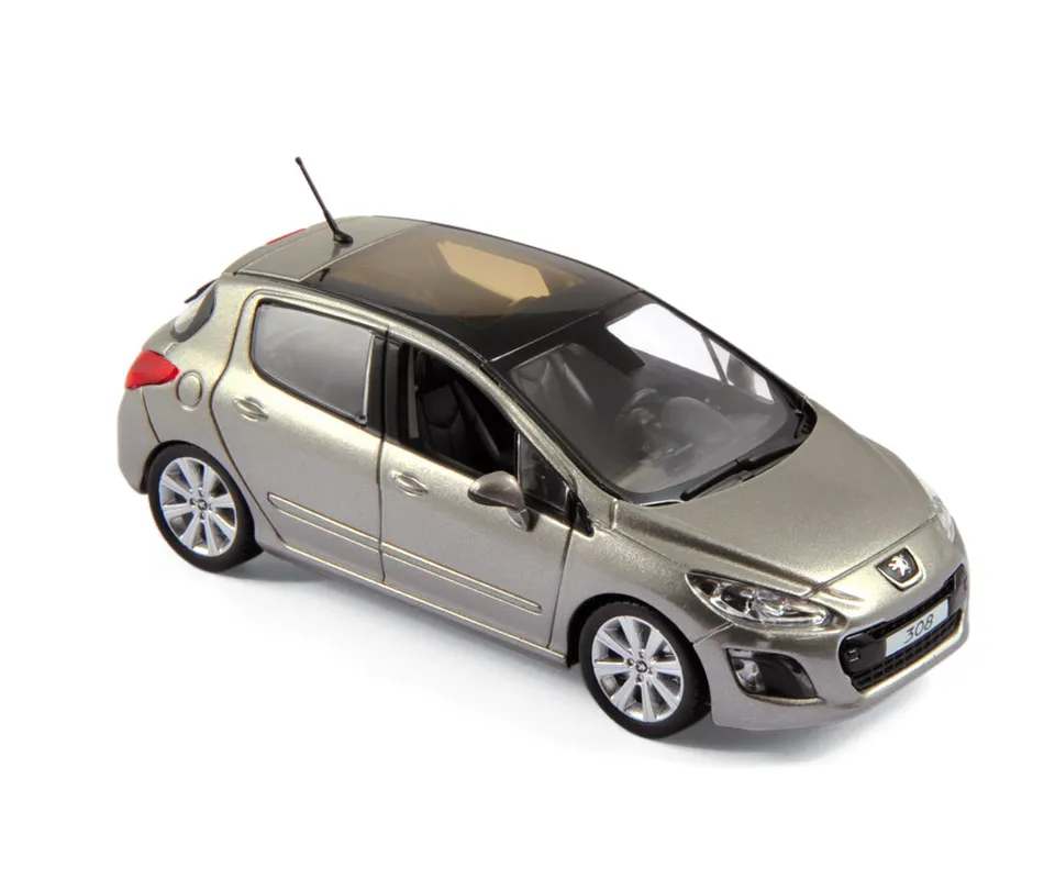 norev-peugeot-308-2011-modellino-auto-1-43-grigio-vapor image 1