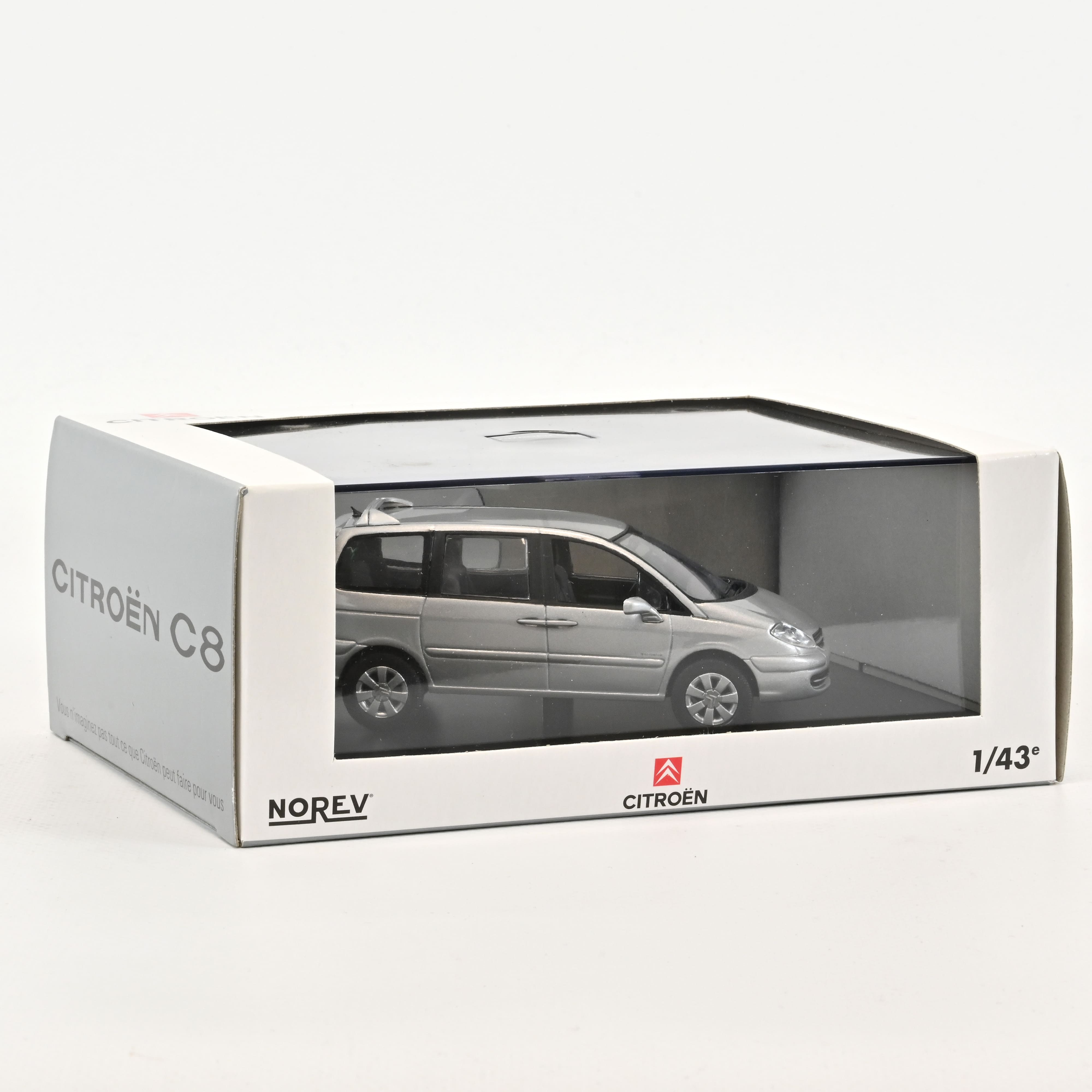norev-citro-n-c8-gris-aluminium-1-43-modellino-die-cast image 1