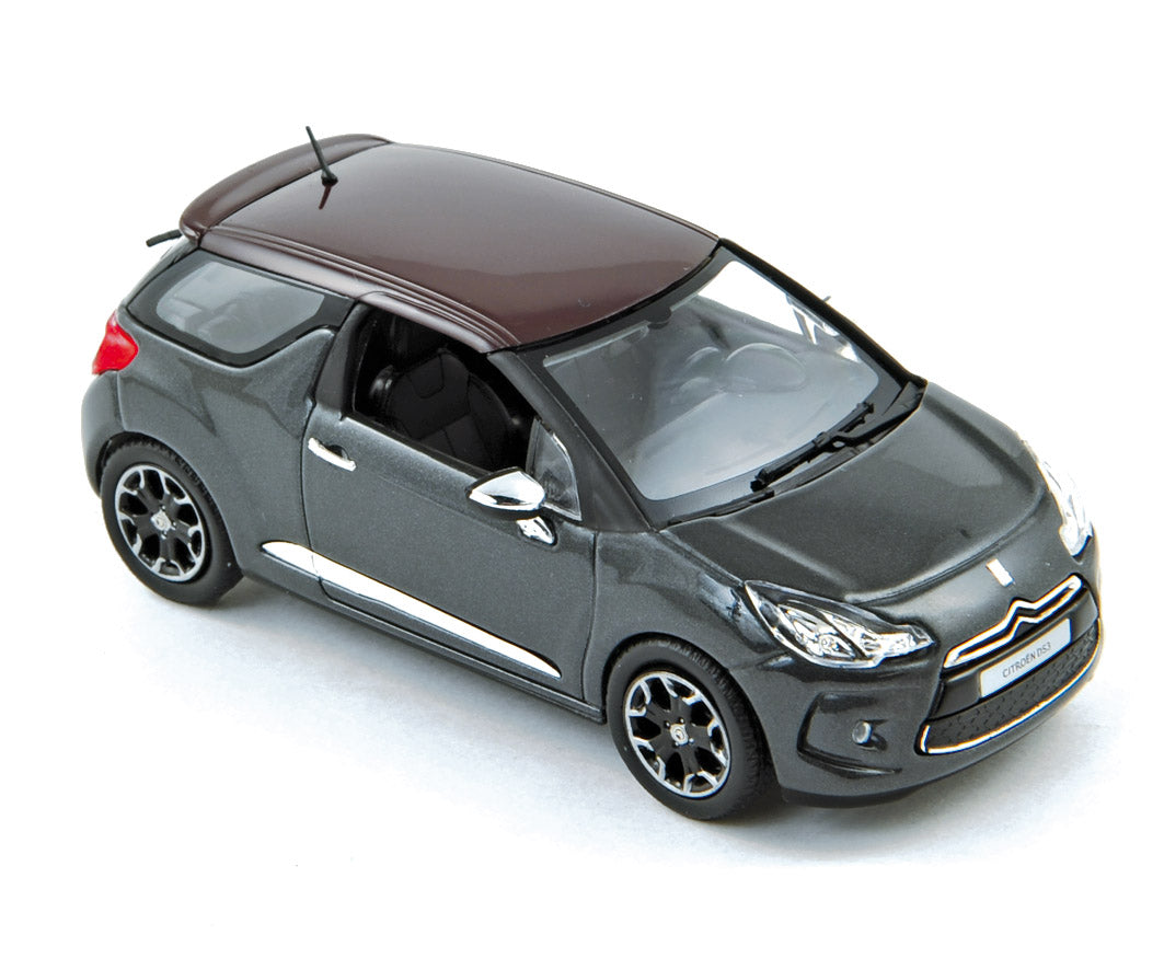 norev-citro-n-ds3-2010-modellino-auto-1-43-grigio-viola image 1