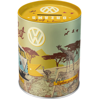 nostalgic-art-vw-bulli-let-s-get-lost-salvadanaio-in-metallo-1-litro image 2