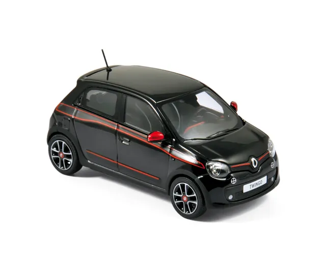 norev-renault-twingo-sl-edition-one-2014-black-modellino-auto-1-43 image 1