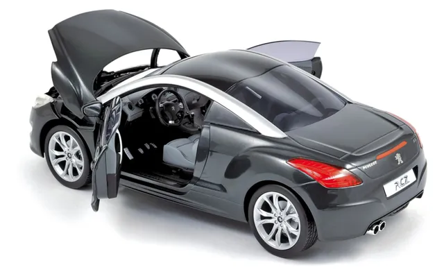 norev-peugeot-rcz-2010-grigio-haria-1-18 image 1
