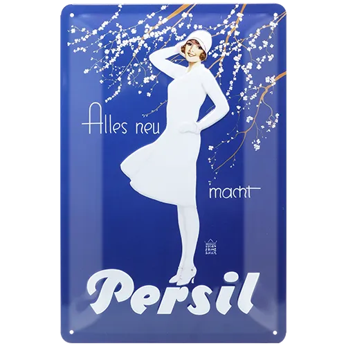 nostalgic-art-persil-wei-e-dame-blau-targa-in-metallo-20x30-cm-2 image 1