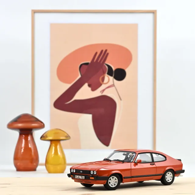 norev-ford-capri-mk-iii-2-8-1983-orange-met-1-18-150-pezzi image 1