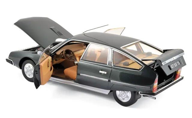 norev-citro-n-cx-2200-pallas-1976-grigio-vulcain-modellino-auto-1-18 image 1