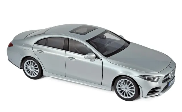 norev-mercedes-benz-classe-cls-2018-argent-1-18-modellino-die-cast-grande image 1