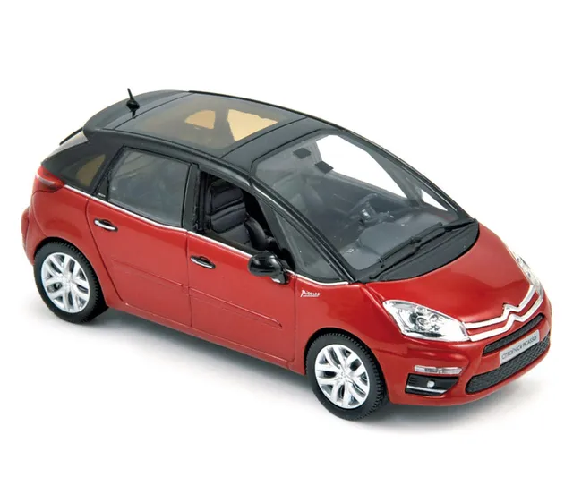 norev-citro-n-c4-picasso-2011-rosso-lucifer-e-nero-onyx-1-43-modellino-auto image 1