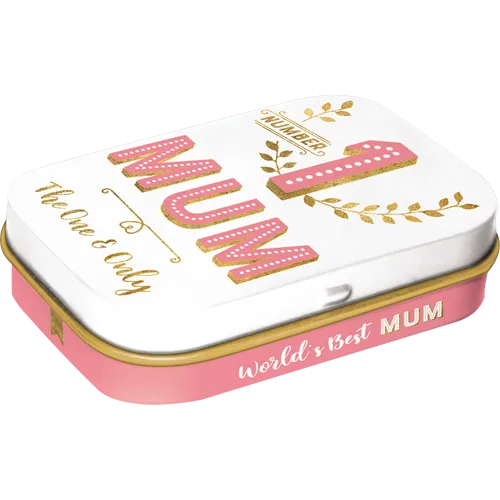 nostalgic-art-number-1-mum-scatola-tascabile-in-metallo-con-mentine-15-g image 1