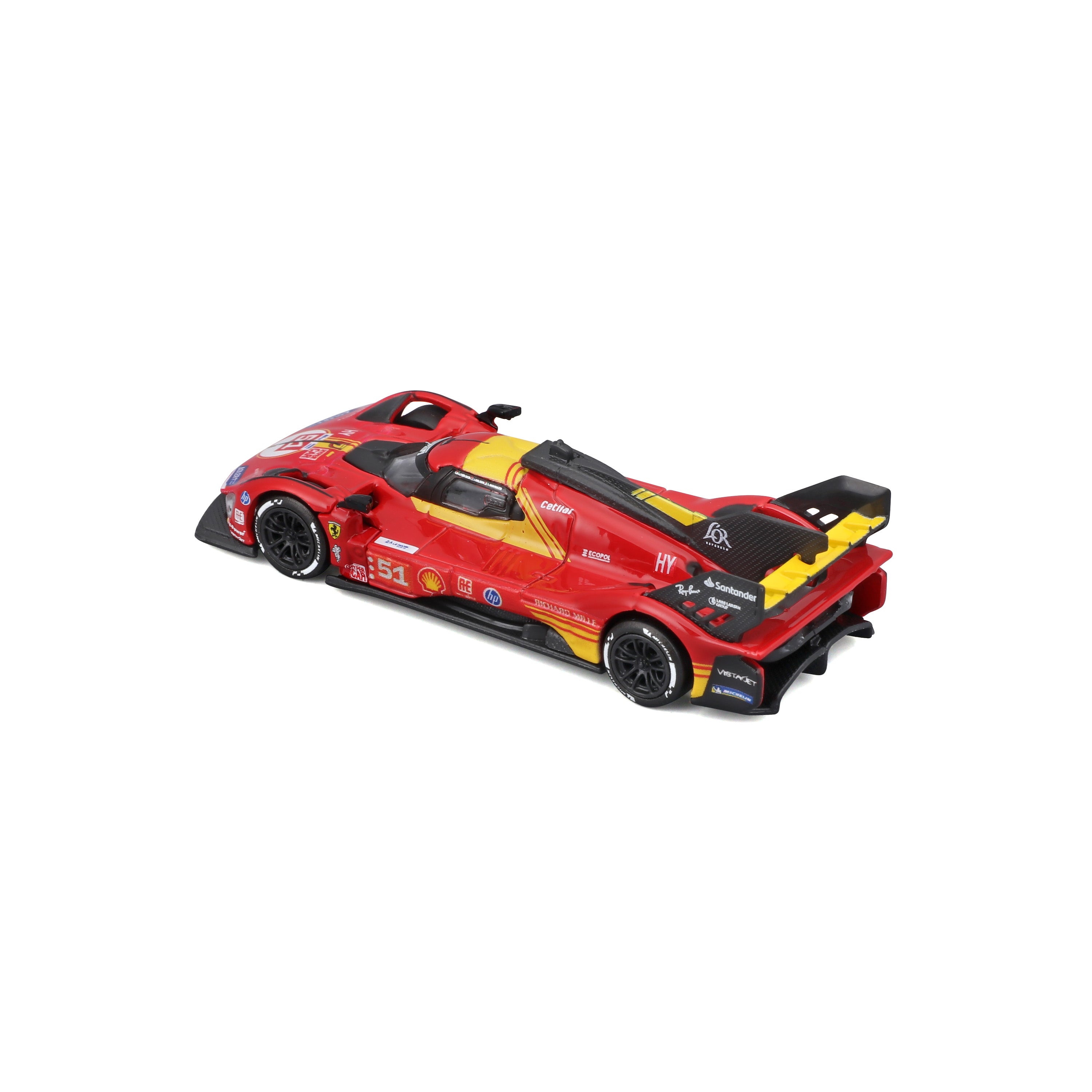 bburago-ferrari-499p-51-1-64-2024-modellino-die-cast-con-teca image 6