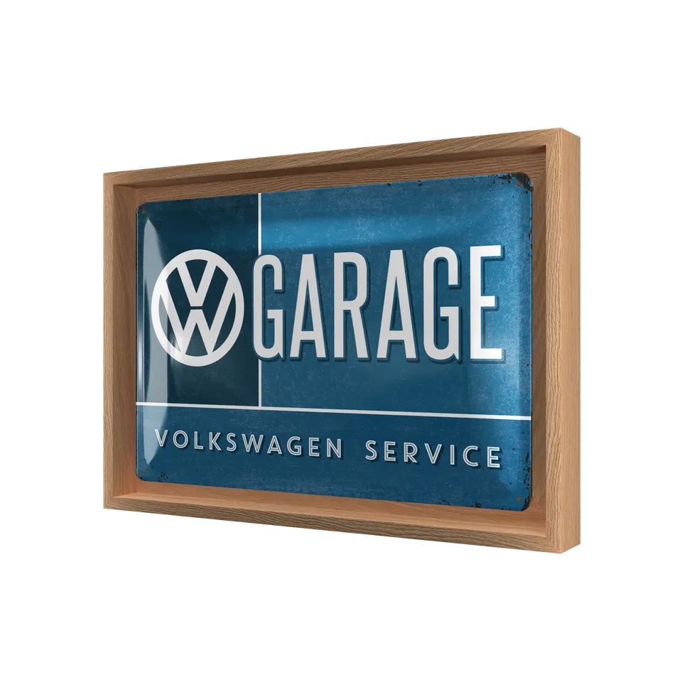nostalgic-art-vw-garage-n-frame-m-edition-24x33-5-cm image 1