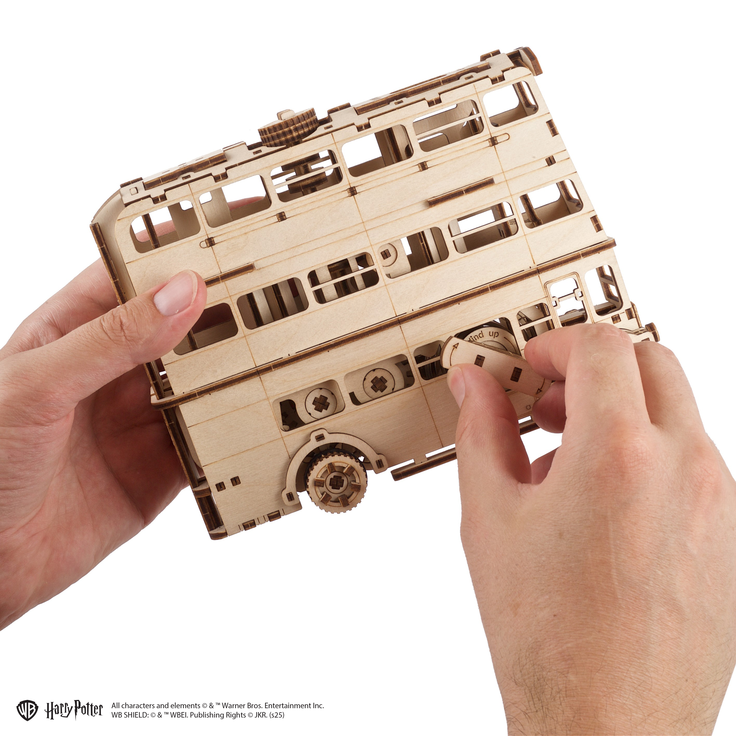 ugears-knight-bus-harry-potter-modellino-in-legno-meccanico-da-costruire image 4