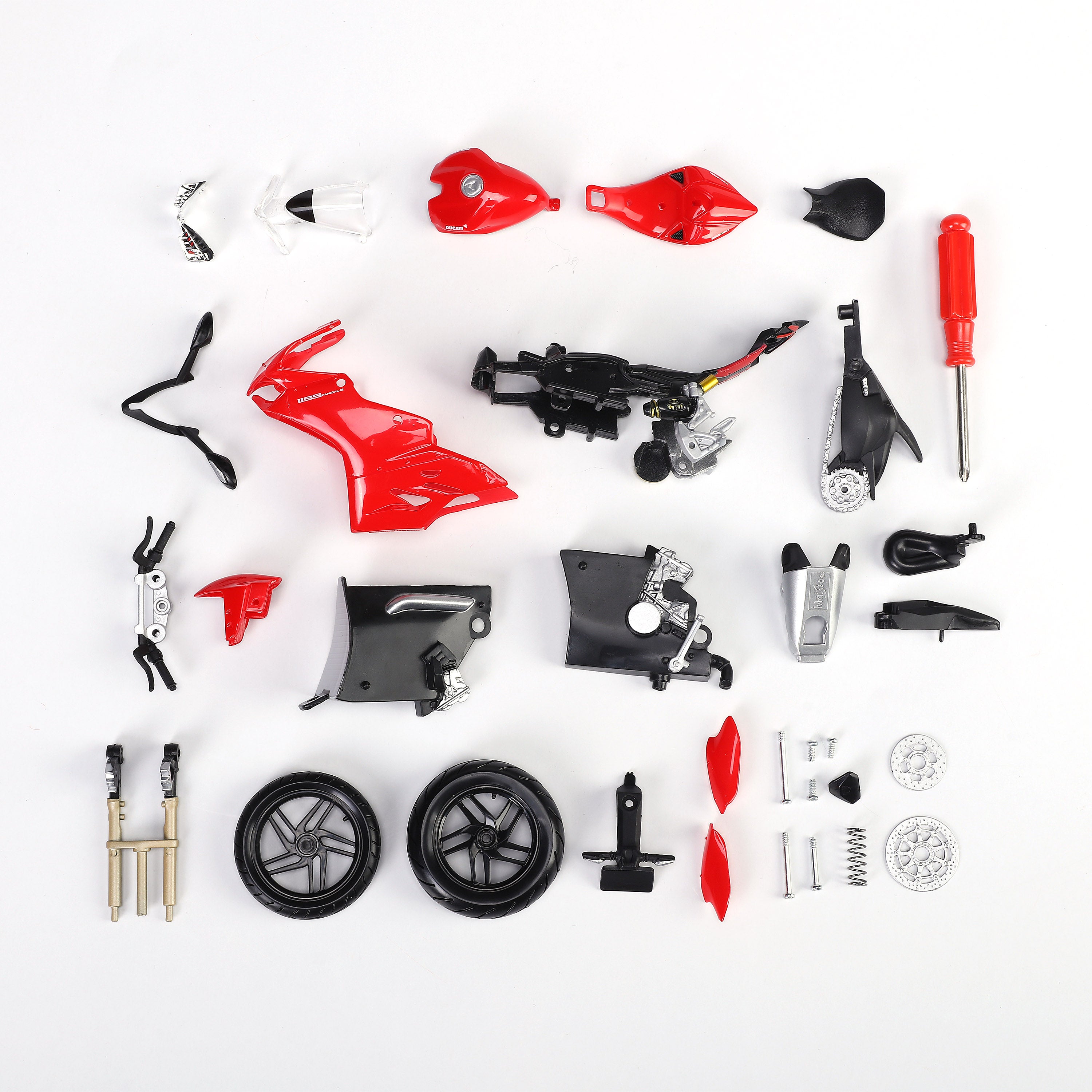bburago-ducati-1199-panigale-model-kit-moto-1-12-da-costruire image 6