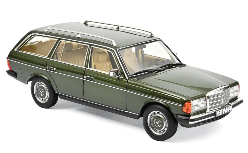 norev-mercedes-benz-200-t-1982-modellino-auto-1-18-verde-metallizzato image 1