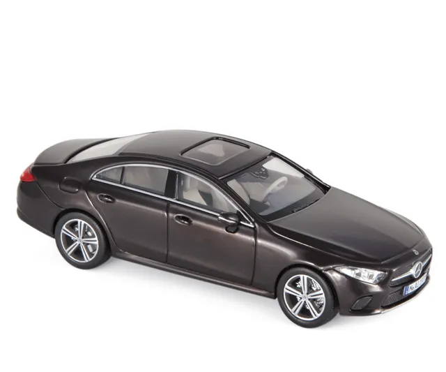 norev-mercedes-benz-classe-cls-2018-modellino-auto-1-43-rosso-rubino-metallizzat image 1