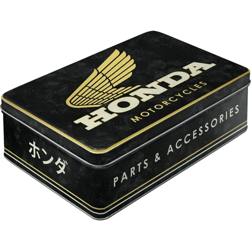 nostalgic-art-honda-mc-parts-accessories-gold-scatola-in-latta-2-5-l image 1
