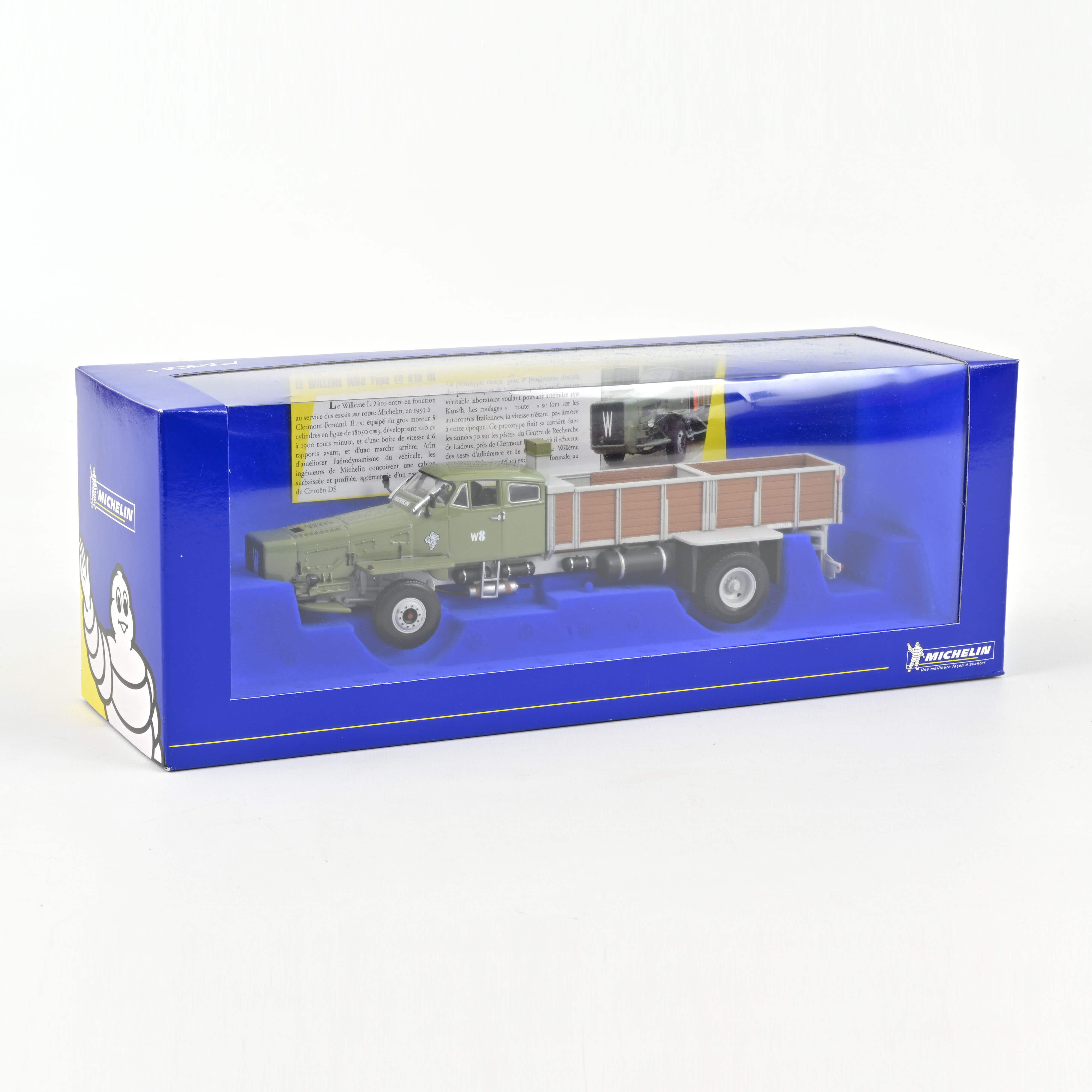 norev-willeme-wr8-michelin-modellino-camion-die-cast-1-43 image 1