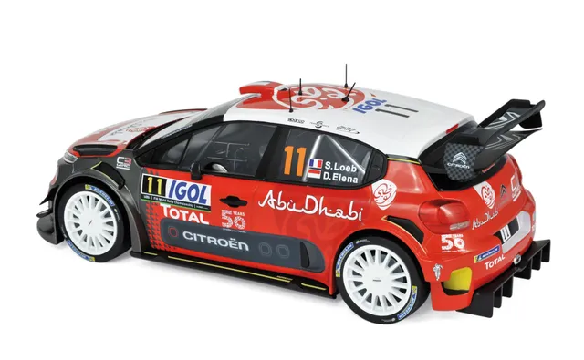 norev-citro-n-c3-wrc-2018-rally-tour-de-corse-s-loeb-d-elena-11-scala-1-18 image 1
