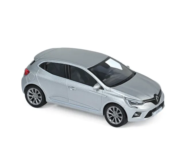 norev-renault-clio-2019-argent-platine-jet-car-1-43 image 1