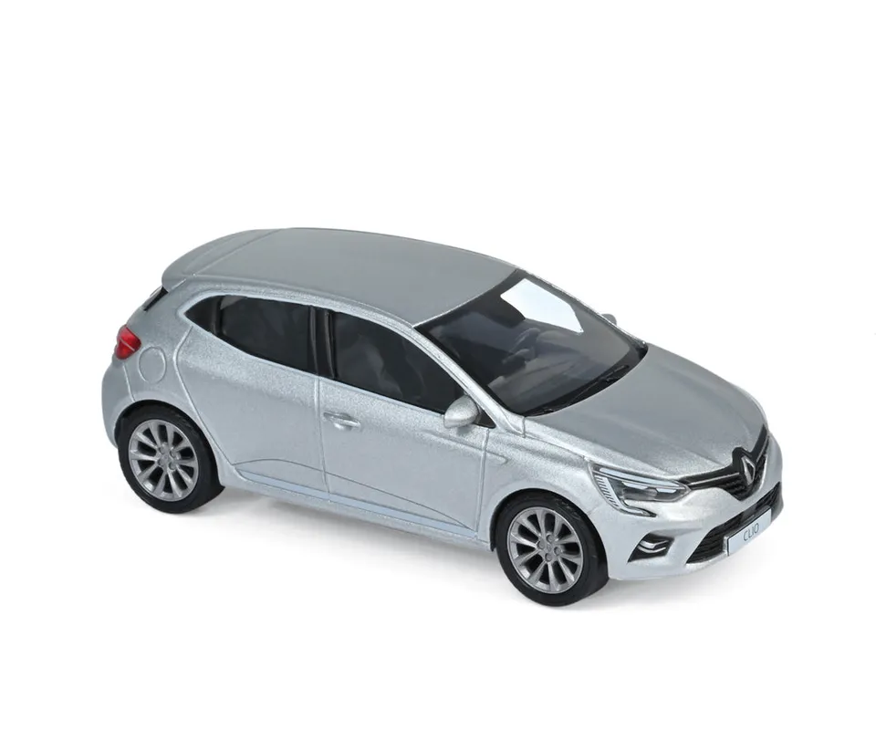 norev-renault-clio-2019-argent-platine-jet-car-1-43 image 1