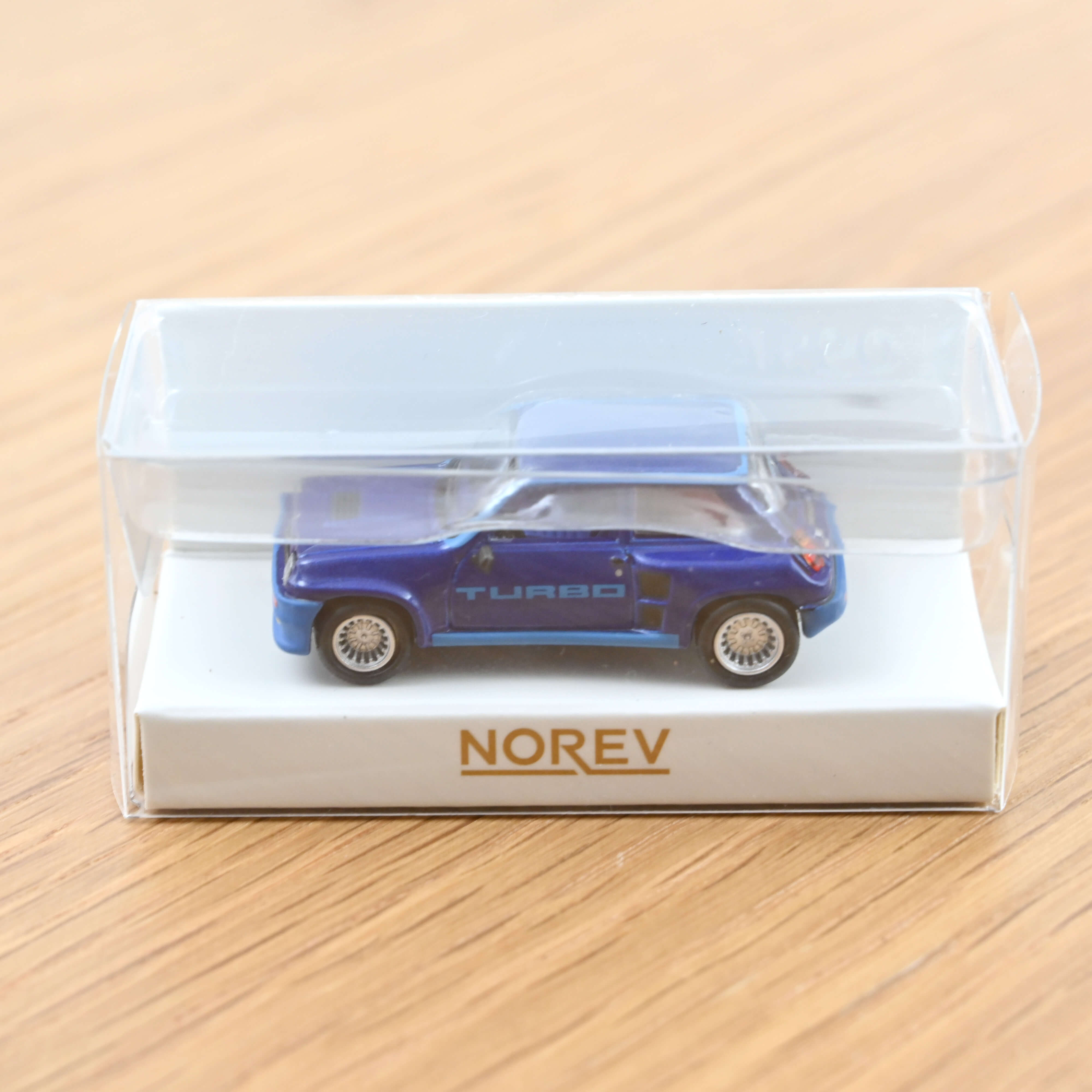 norev-renault-5-turbo-1980-modellino-auto-1-87-blu-olympe image 2
