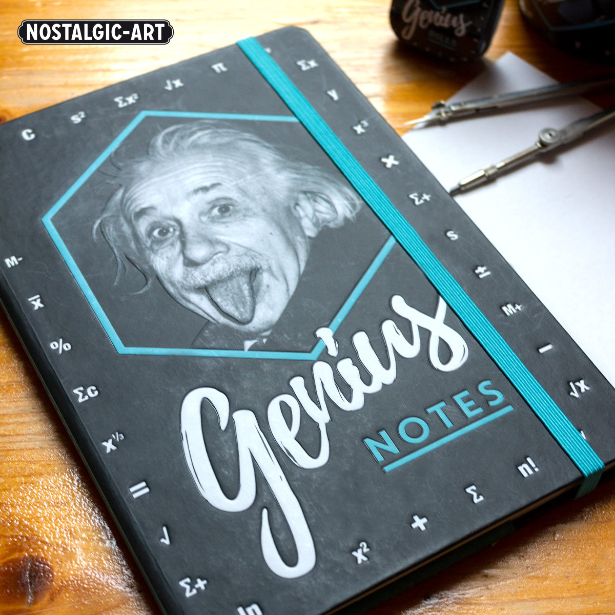nostalgic-art-einstein-genius-notes-taccuino-a5-128-pagine image 2