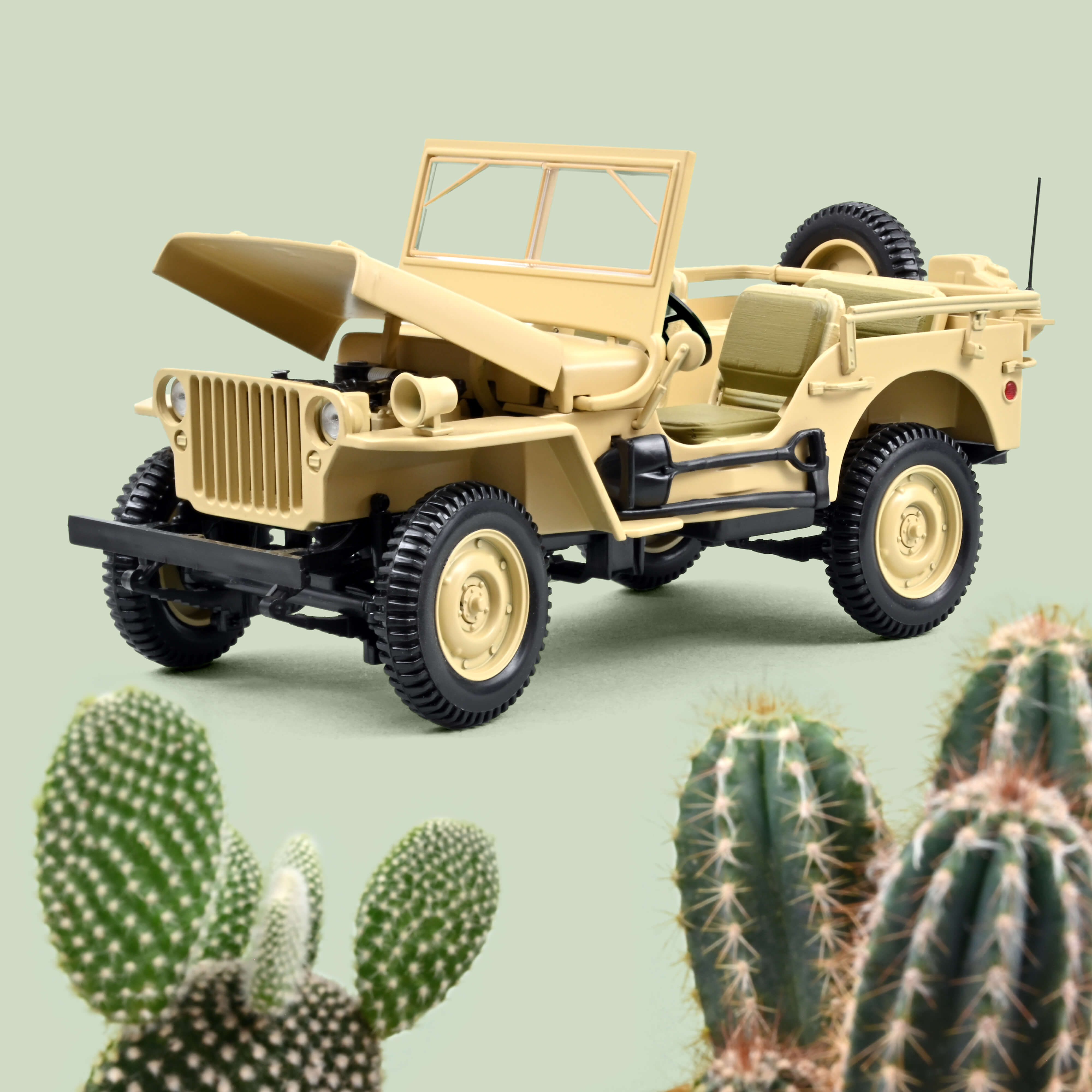 norev-jeep-1942-beige-esclusiva-web-100-pz-modellino-auto-1-18 image 3