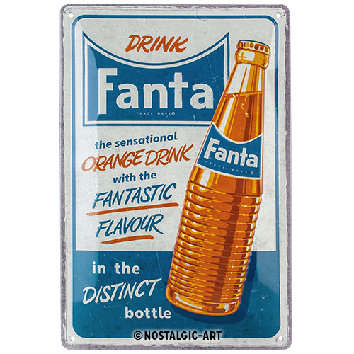 nostalgic-art-fanta-sensational-orange-drink-targa-in-metallo-20x30-cm image 1