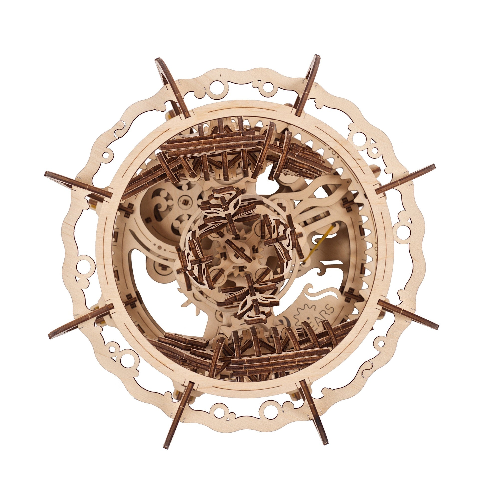 ugears-mechanical-aquarium-acquario-meccanico-in-legno-da-costruire image 3
