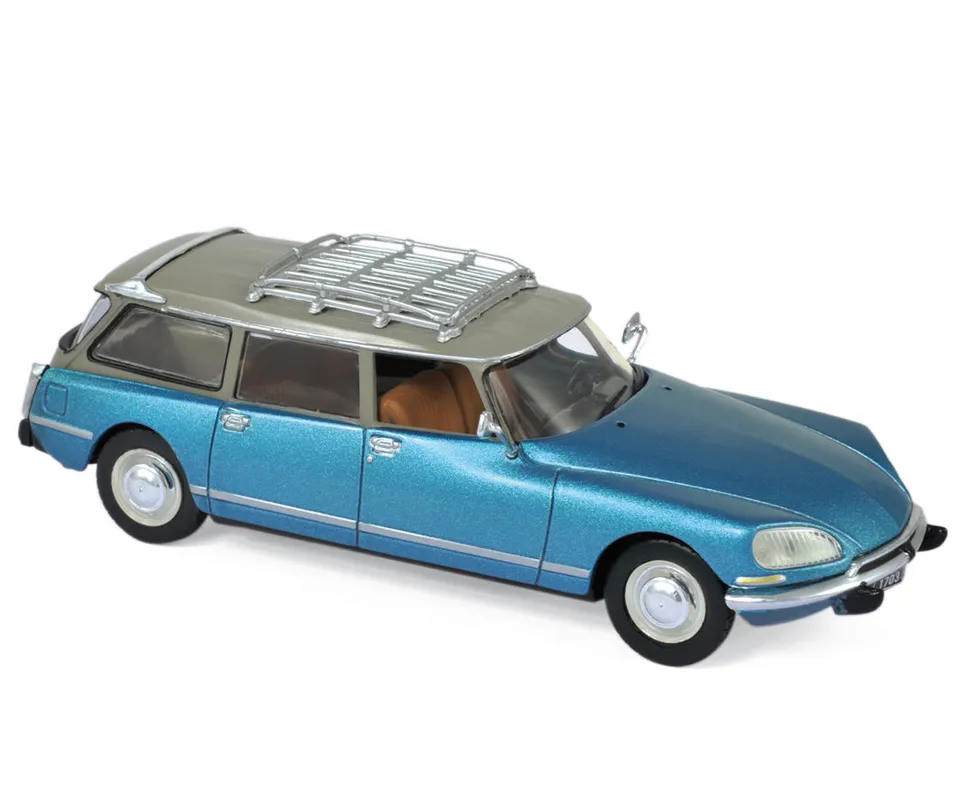 norev-citro-n-ds-23-break-1974-blu-delta-1-43-modellino-station-wagon-die-cast image 1