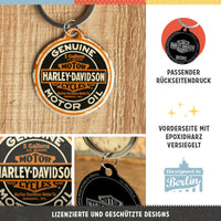 nostalgic-art-harley-davidson-genuine-motor-oil-portachiavi-4-cm image 2