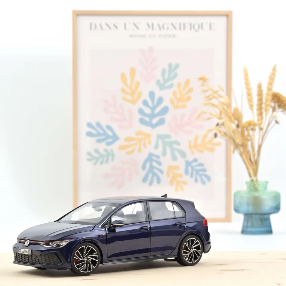norev-volkswagen-golf-gti-2020-blu-metallizzato-modellino-1-18 image 1
