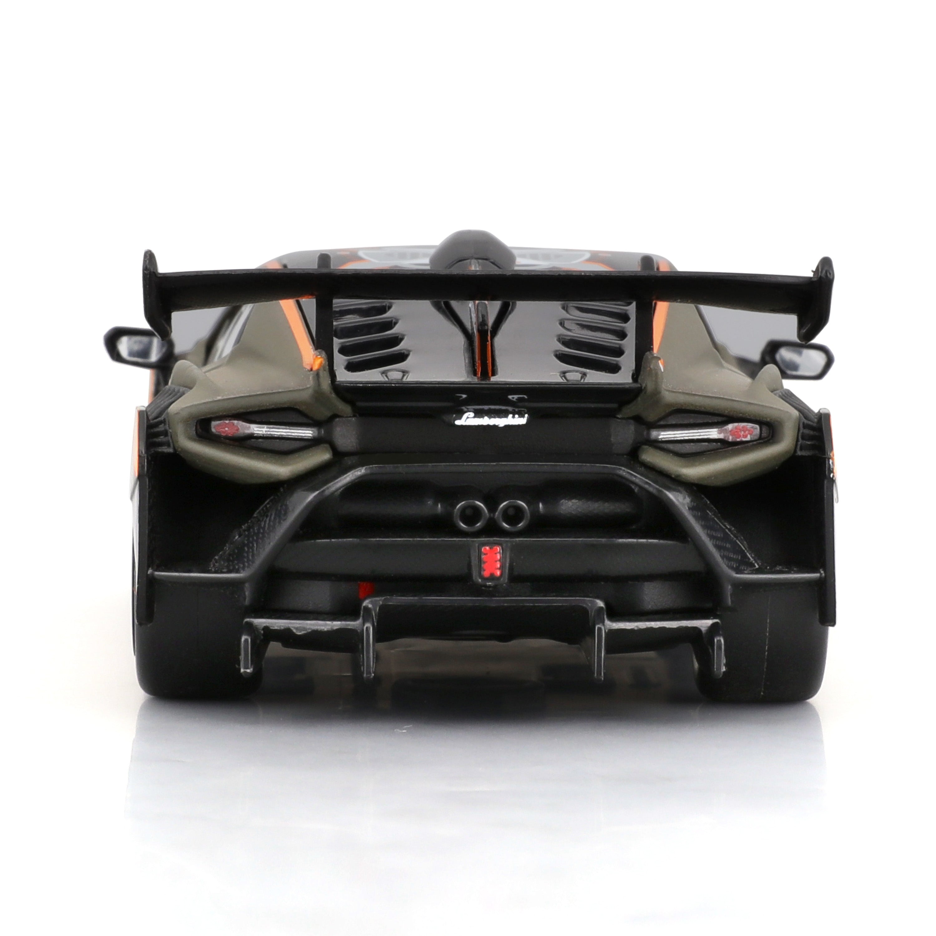 bburago-lamborghini-hurac-n-super-trofeo-evo2-1-43-verde-metallizzato-con-teca image 4
