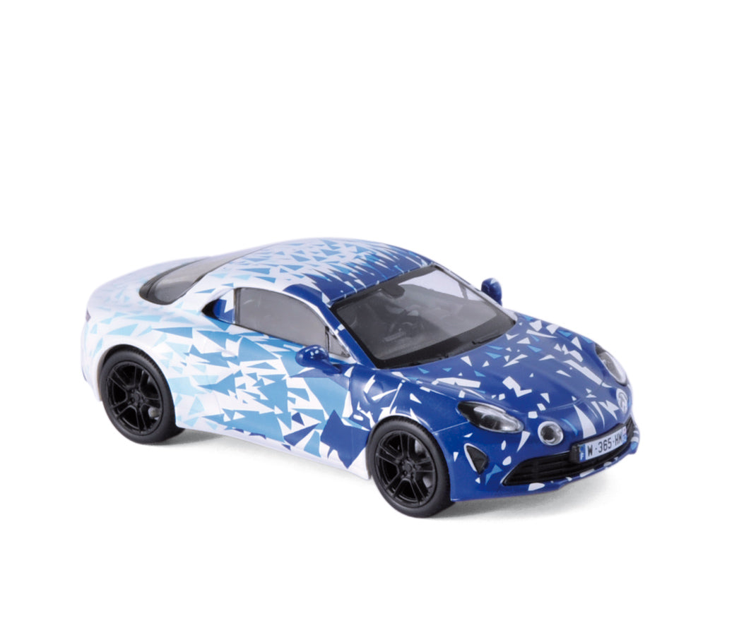 norev-alpine-a110-2017-test-version-bianco-blu-modellino-1-43 image 1