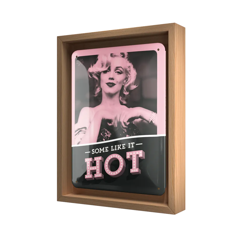 nostalgic-art-marilyn-some-like-it-hot-targa-in-metallo-con-cornice-n-frame-s image 1