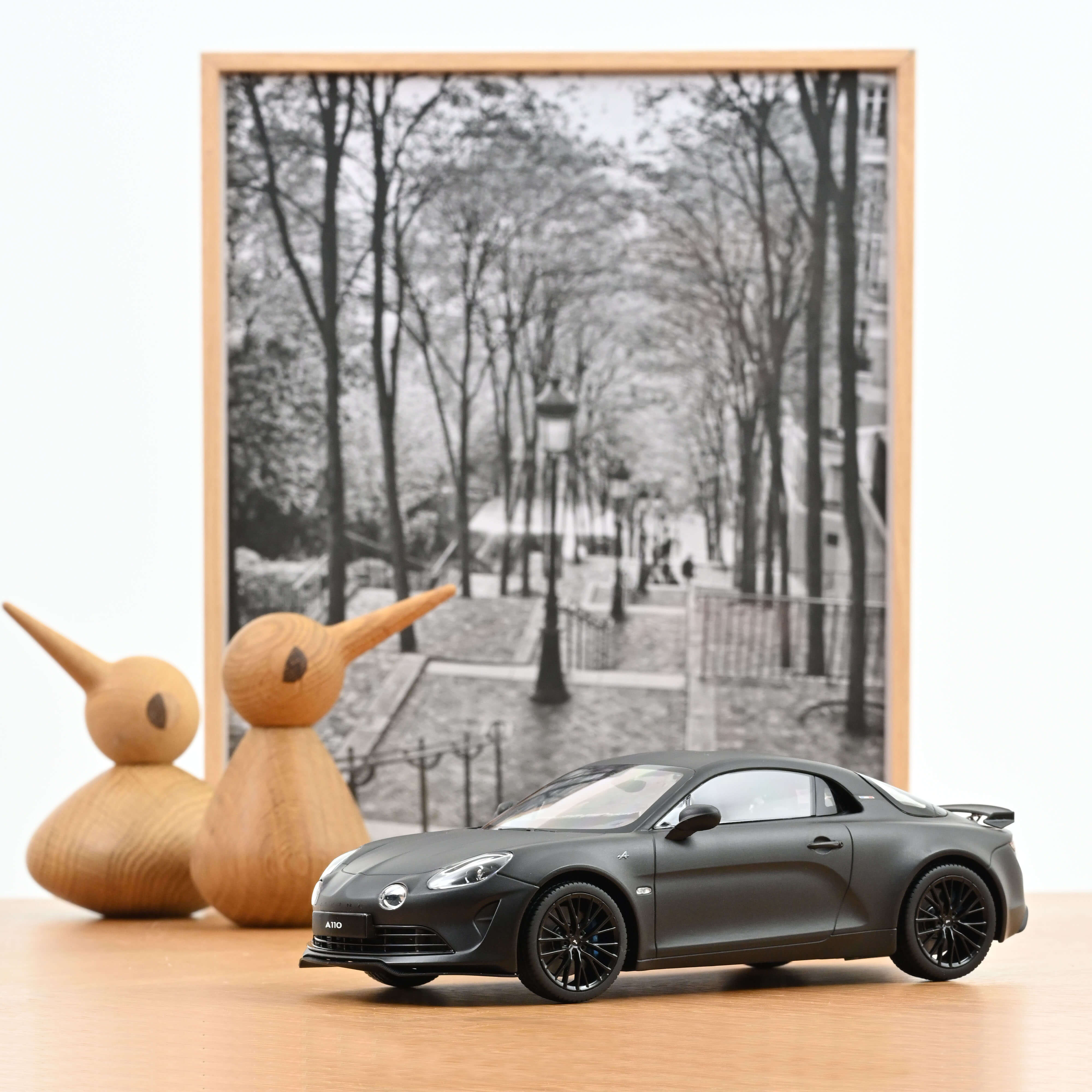 norev-alpine-a110-s-kit-a-ro-2025-nero-carbonio-opaco-1-18-110-pz image 1