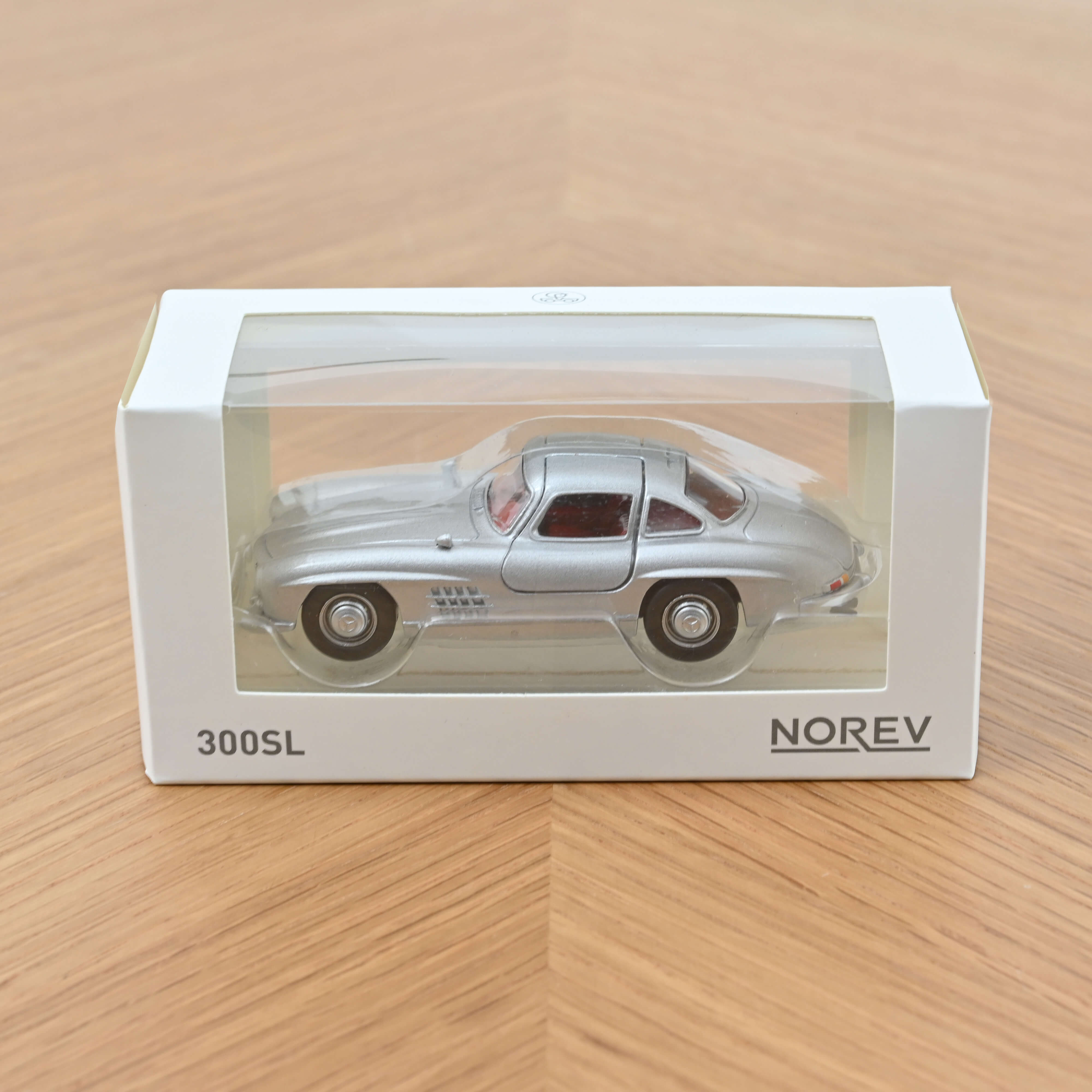 norev-mercedes-benz-300-sl-1954-jet-car-modellino-auto-1-43-argento image 4