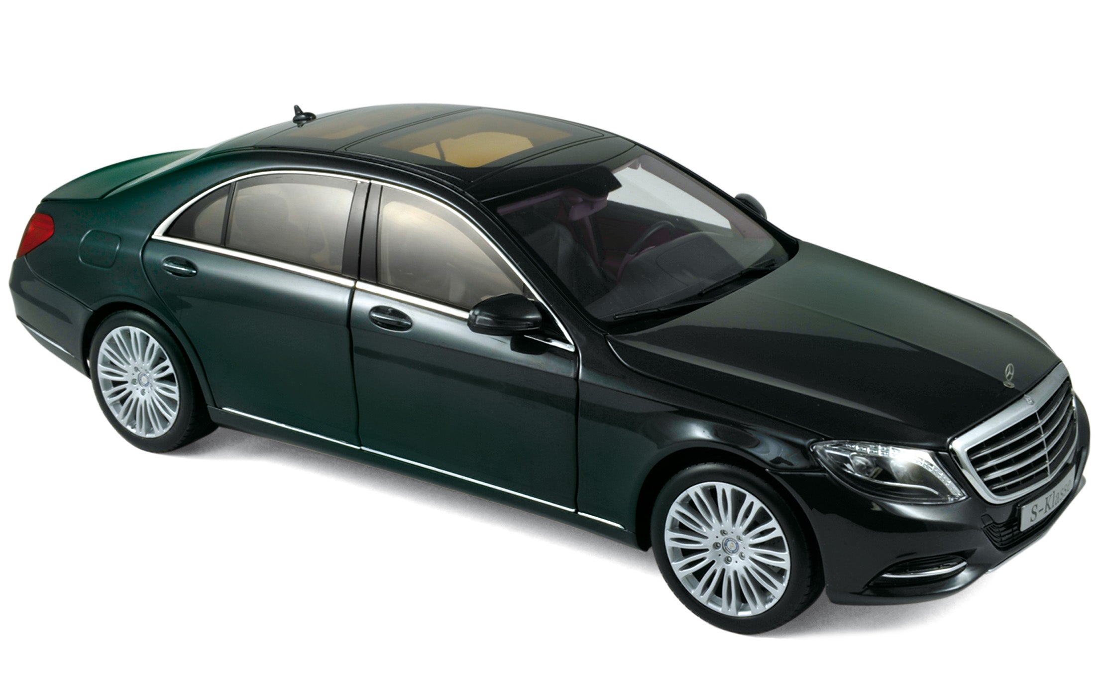 norev-mercedes-benz-classe-s-2013-modellino-auto-1-18-nero-metallizzato image 1
