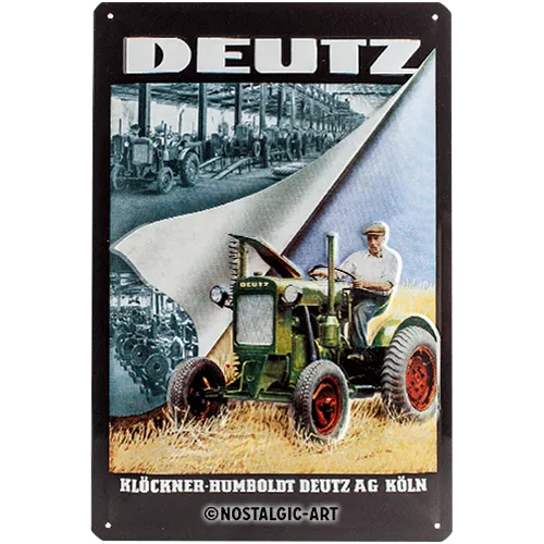 nostalgic-art-deutz-kl-ckner-targa-in-metallo-20x30-cm-2 image 1