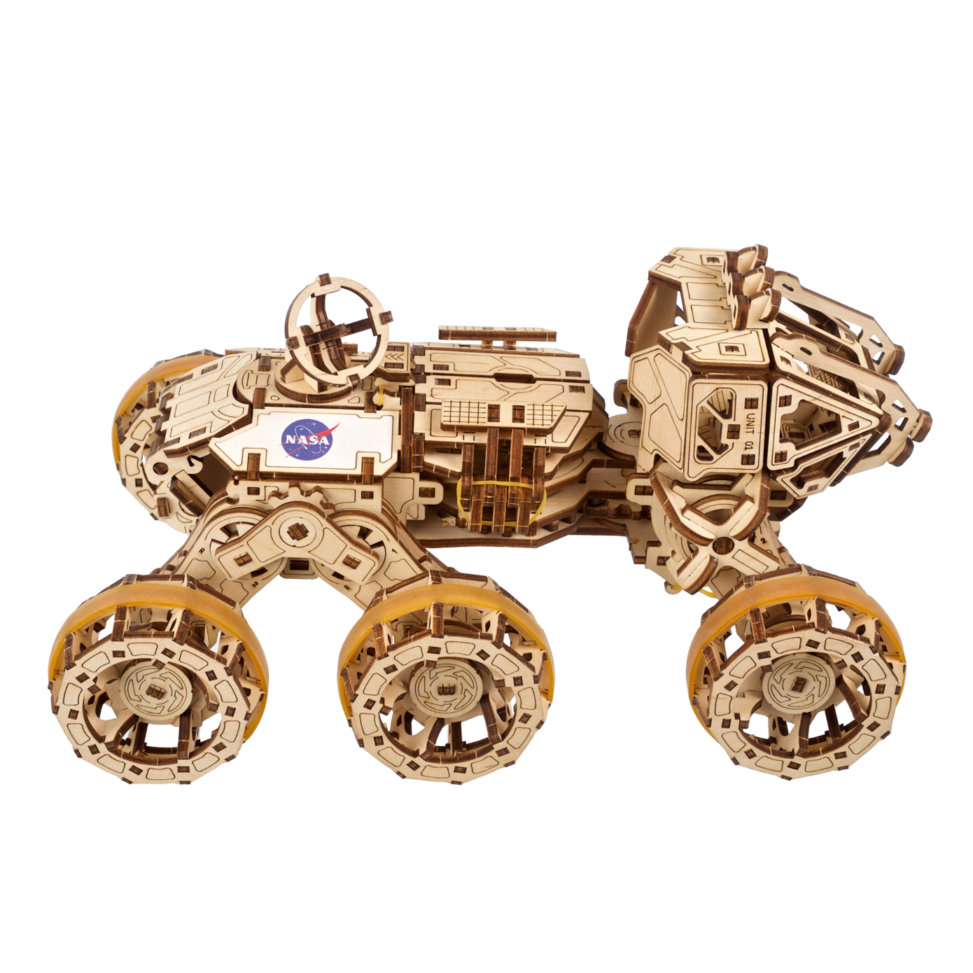 ugears-manned-mars-rover-modello-meccanico-in-legno-del-rover-per-l-esplorazione image 3
