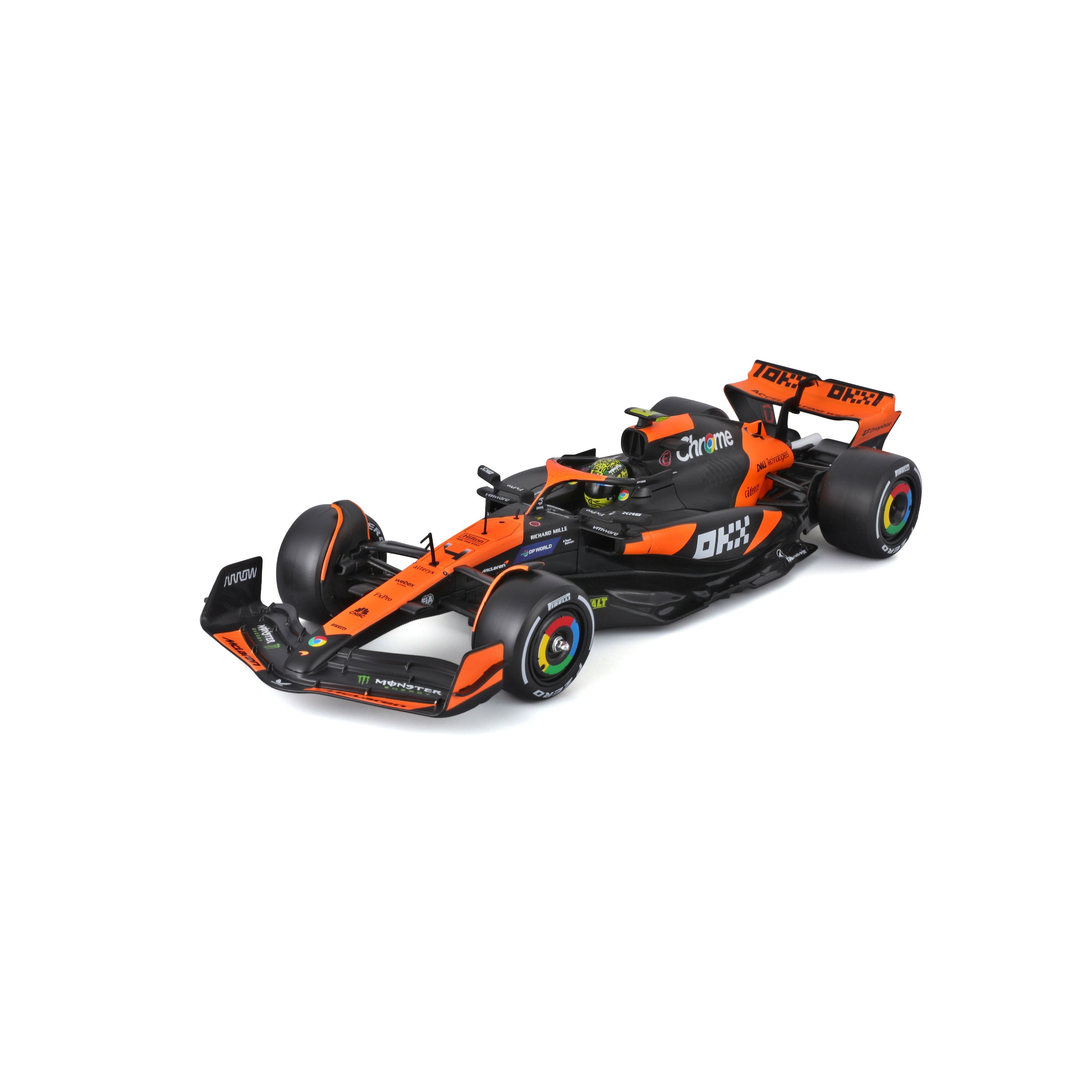 bburago-model-kit-mclaren-mcl38-2024-4-lando-norris-scala-1-24-kit-montaggio-f1 image 2