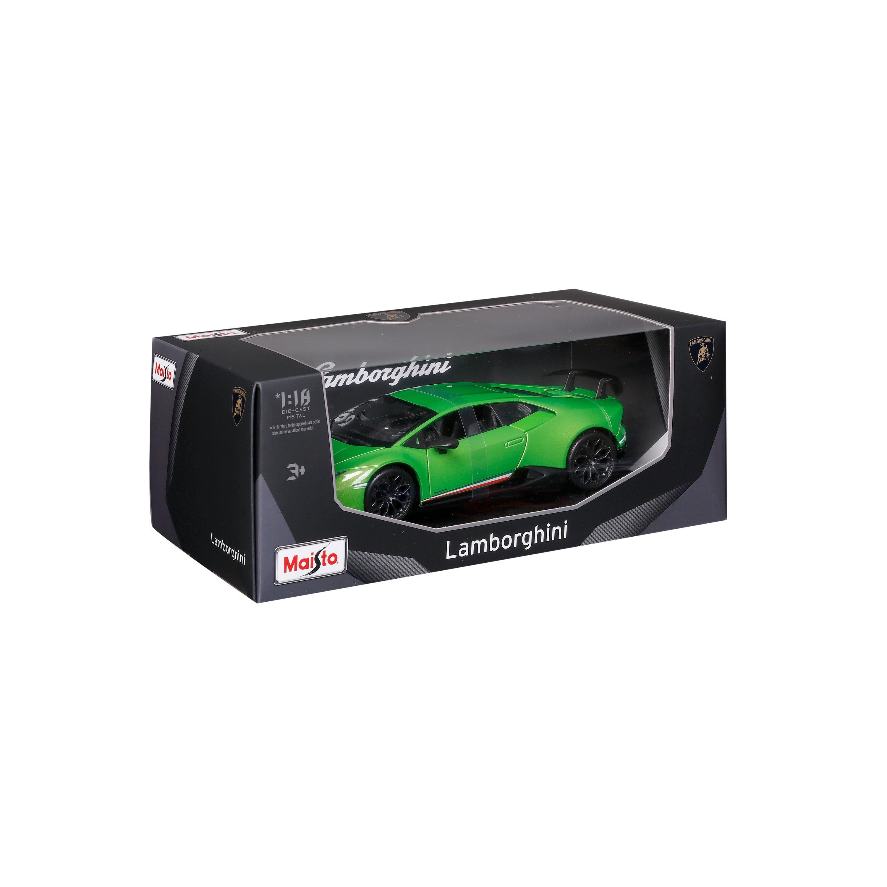 bburago-lamborghini-hurac-n-performante-1-18-verde-metallizzato image 2