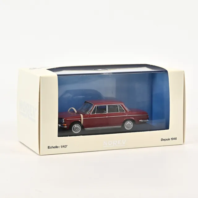 norev-simca-1501-1963-rossa-1-43-modellino-auto-d-epoca-da-collezione image 1