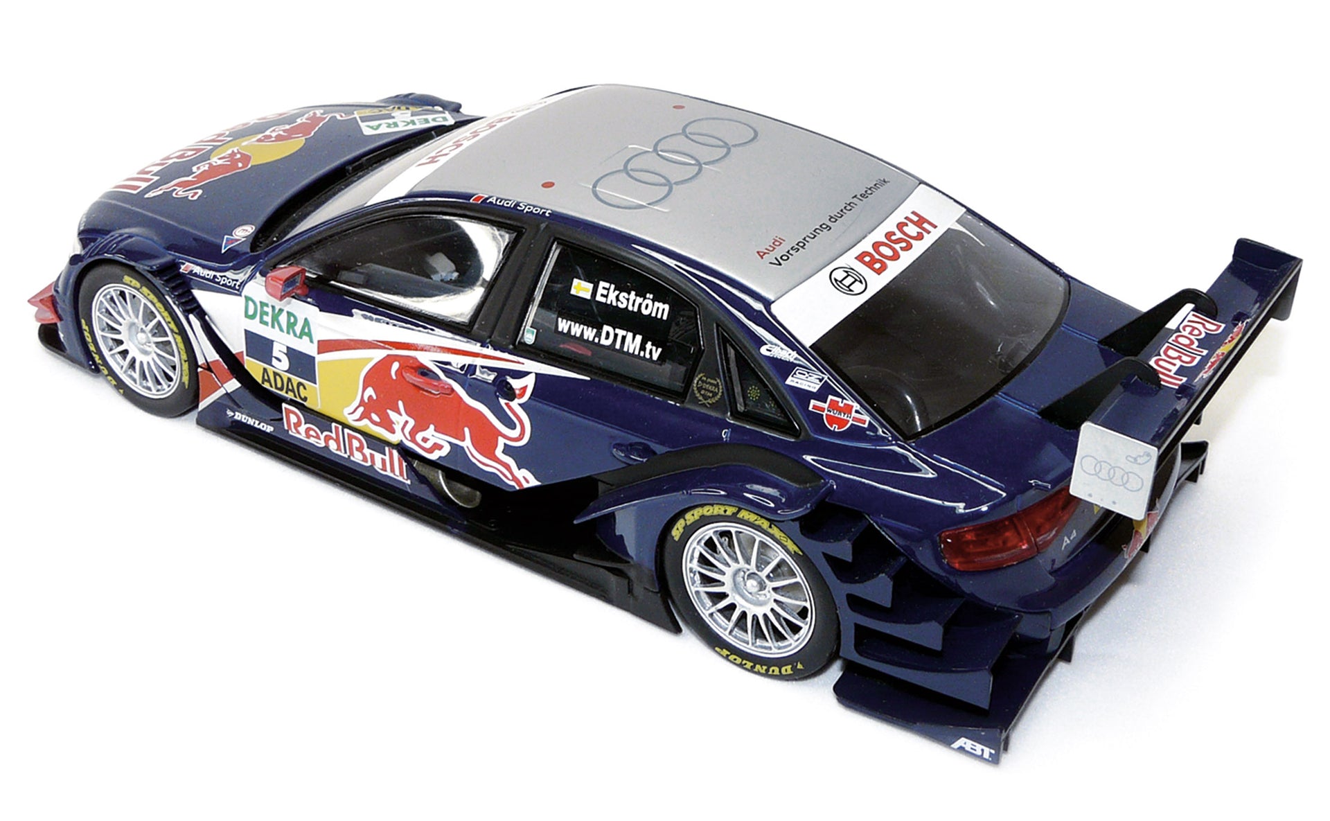 norev-audi-a4-dtm-2009-team-abt-ekstr-m-n-5-1-18-modellino-da-corsa image 1